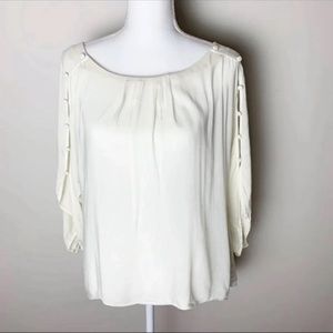 Anthropologie Maeve braxton long sleeve top